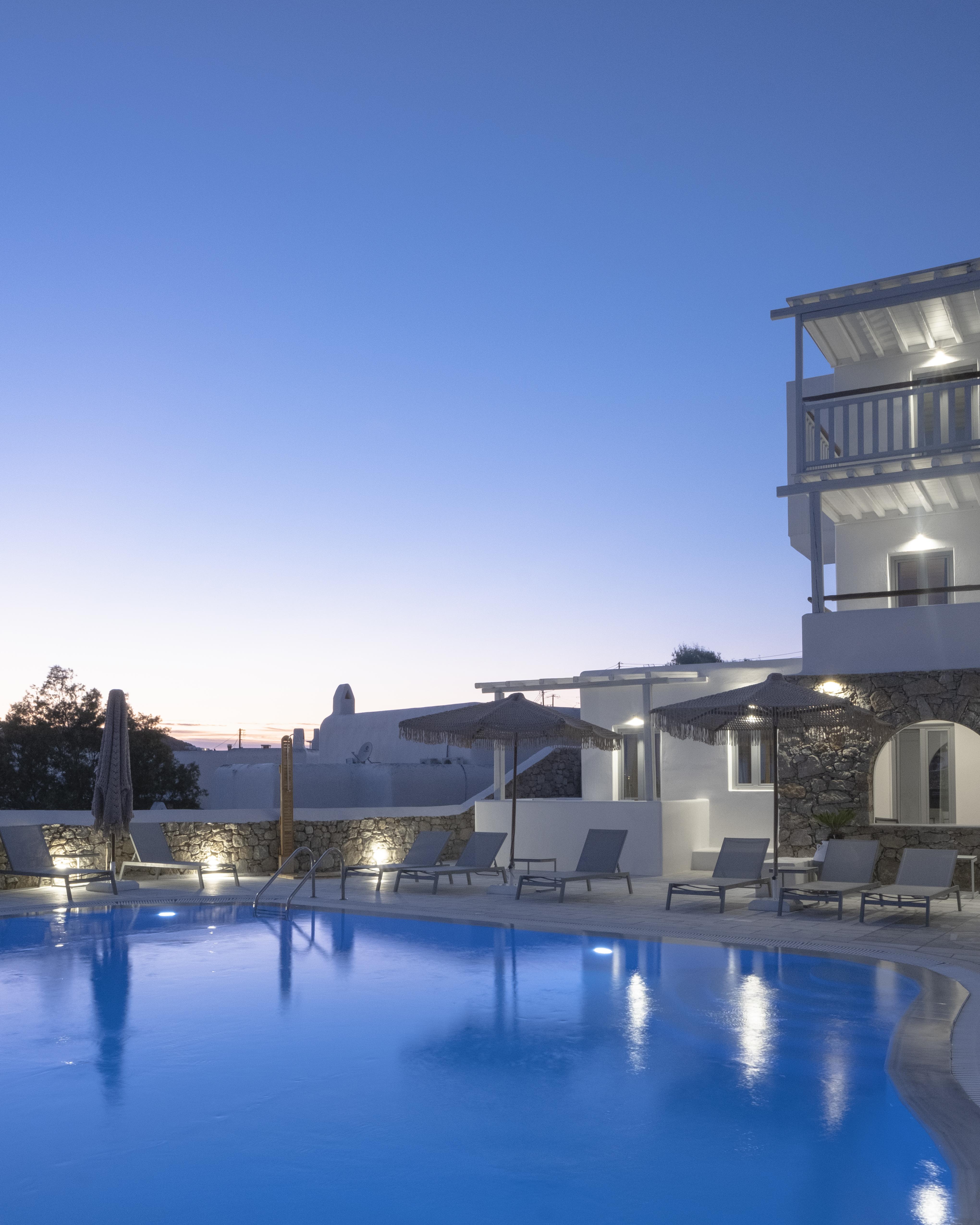 Hotel Mykonos Essence Adults Only Ornos  Exteriér fotografie